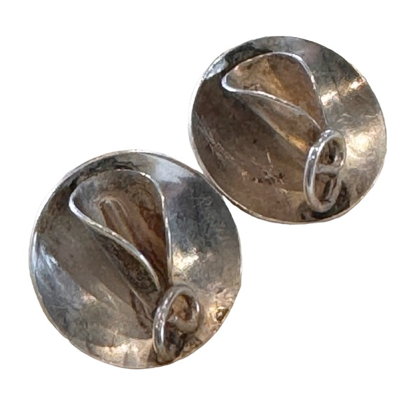 Joseph Masaniello Jewelry - Joseph Masaniello JM sterling silver 925 Earrings art crafts Calla Lily